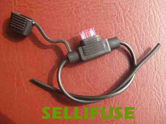 Auto blade fuse holder